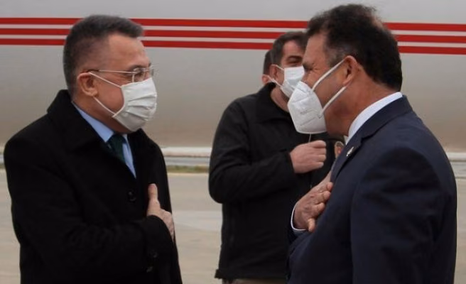 Fuat Oktay, KKTC'de...