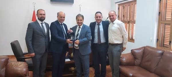 "Bakan Pilli, GAÜ Heyetini Kabul Etti"