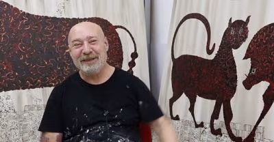 Sanatçı Erdal Aygenç, Kıbrıs Modern Sanat Müzesi için çizdi… Aygenç; Korona günlerinde tecrit sanatın üretilmesine engel olmamalı