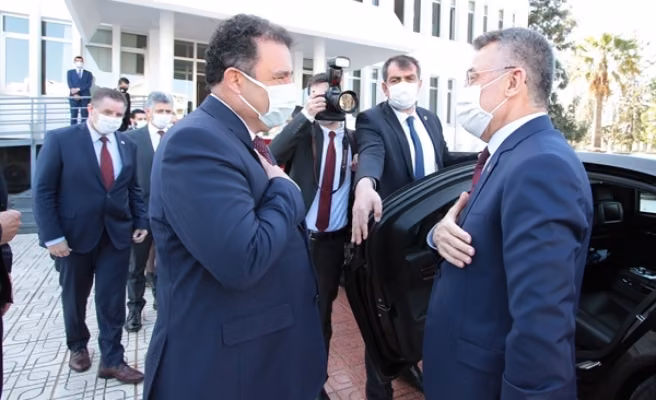 Ersan Saner, Fuat Oktay’ı Kabul Etti