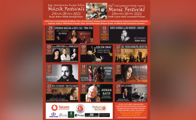 Kuzey Kıbrıs Müzik Festivali Başlıyor