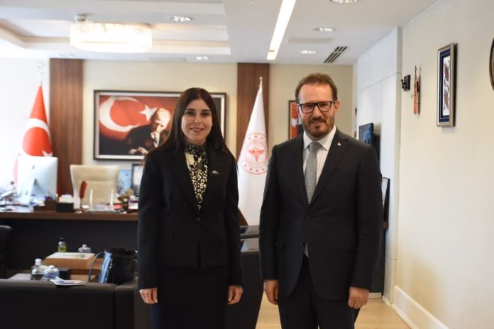 Sağlık Bakanı Altuğra, TC Sağlık Bakan Yardımcısı Birinci ile Görüştü