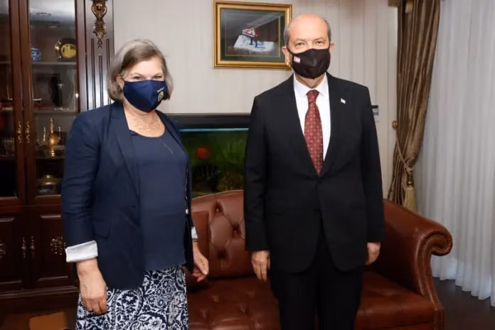 CUMHURBAŞKANI TATAR, ABD DIŞİŞLERİ BAKANLIĞI MÜSTEŞARI NULAND’I KABUL ETTİ