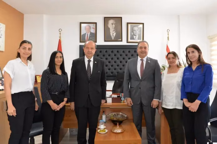 CUMHURBAŞKANI ERSİN TATAR, LEFKOŞA KAYMAKAMLIĞI’NI ZİYARET ETTİ