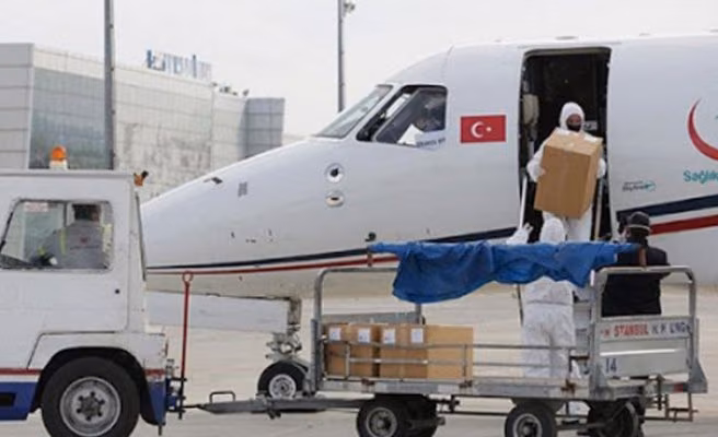 Türkiye’den 20 Bin Doz Aşı Ambulans Uçakla Ercan’a Geldi
