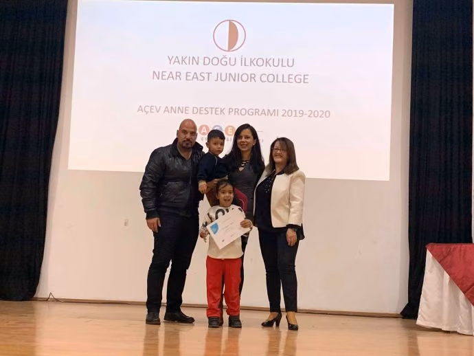 Yakın Doğu İlkokulunda Uygulanan “Aile Destek Projesi”nin İlk Eğitimi Tamamlandı…