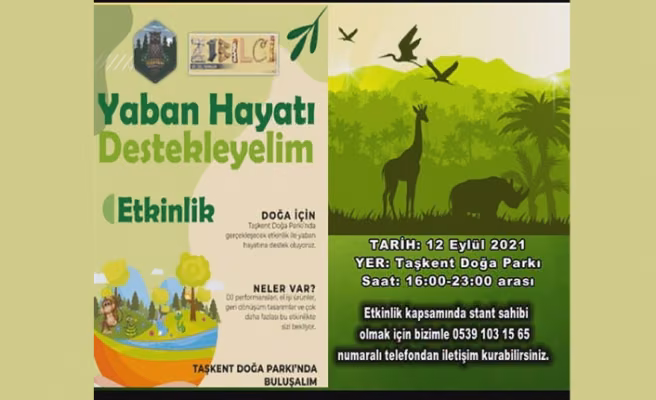 “Yaban Hayatı Destekleyelim” Etkinliği Düzenleniyor