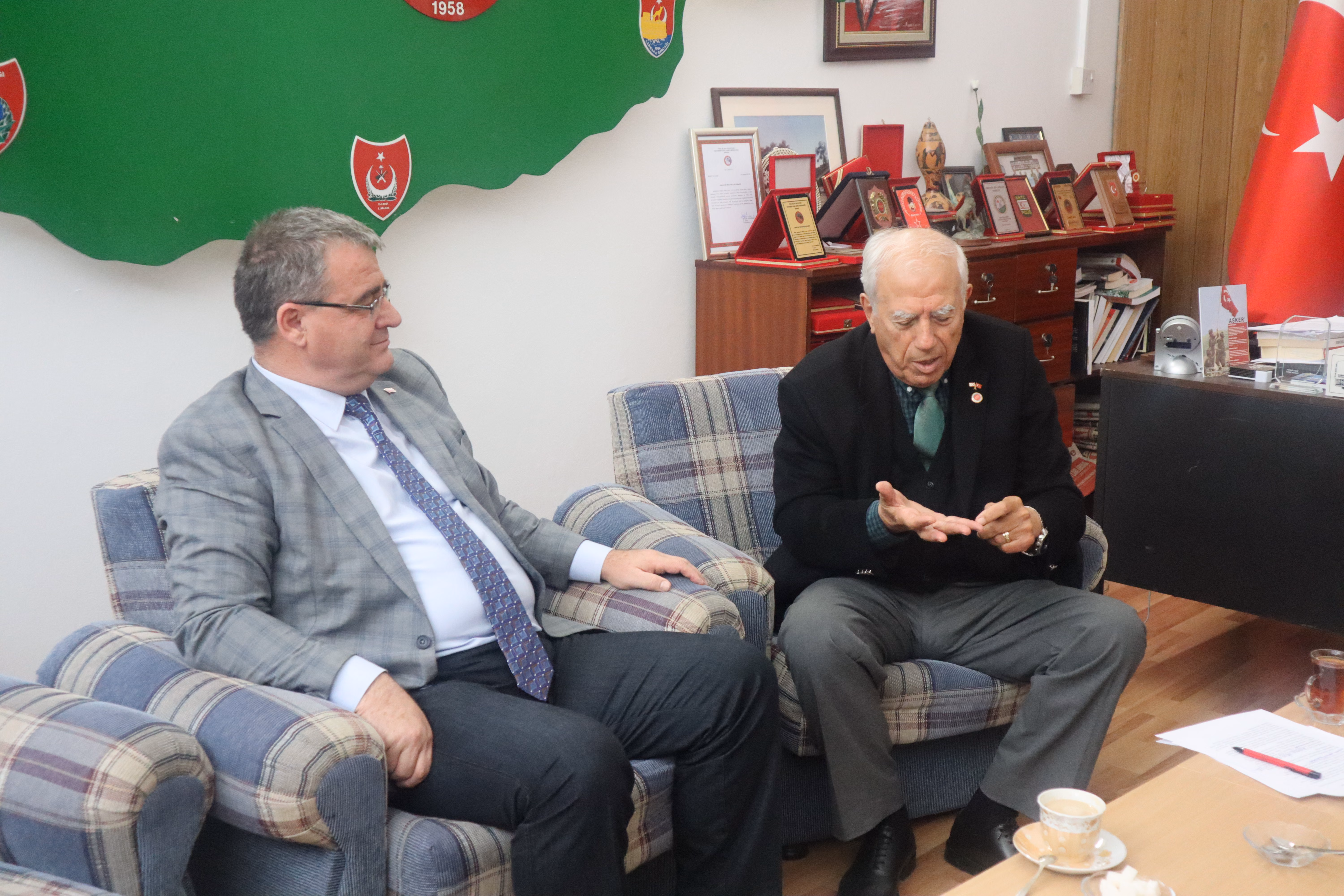 YDP, TMT Mücahitler Derneği’ni Ziyaret Etti
