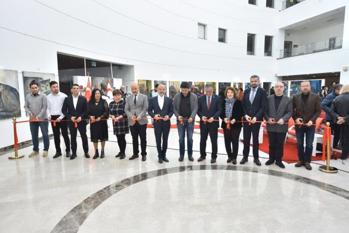 Kırgızistanlı Sanatçılar Abazbek Apiyev, Azat İdirisov, Kazakistanlı Sanatçılar Karlygash Kanseyt, Kuralay Amanzholova ve Yerzhan Tanayev Tarafından Kıbrıs Modern Sanat Müzesi İçin 101 Eserd