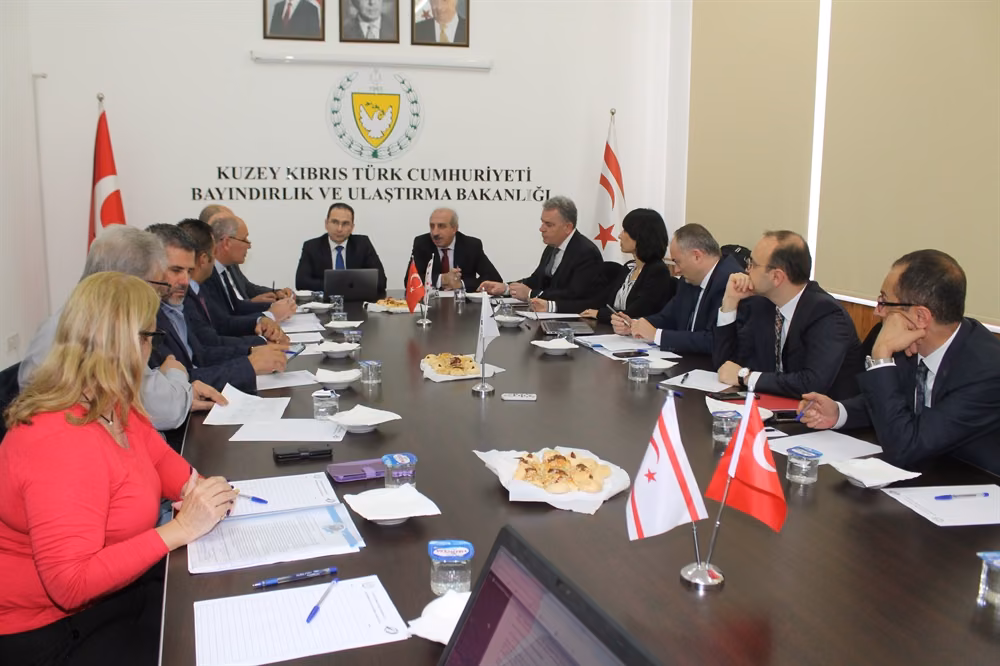 TC ve KKTC Ulaştırma Bakanlıkları Komisyon Toplantısı Yapıldı
