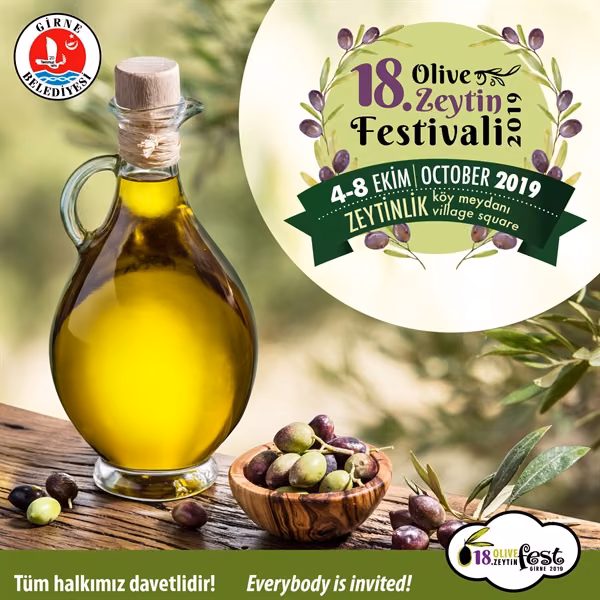18. Zeytin Festivali Başlıyor