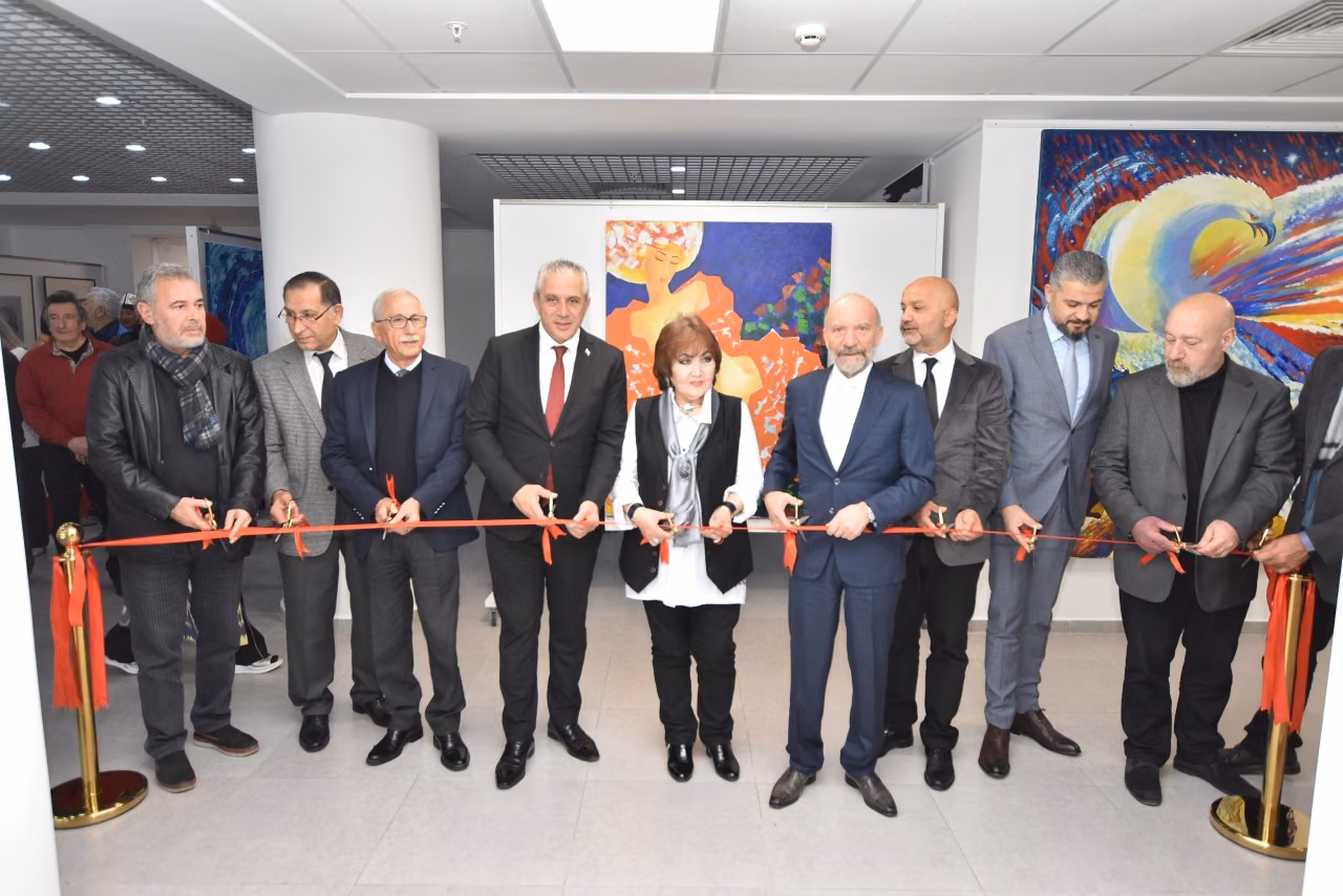 Azerbaycan Sanatçısı Ramina Saadatkhan ve Kazakistan Sanatçısı Fatima Moldabayeva’ya Ait İki Kişisel Resim Sergisi ile Türkiye Baskı Resim Sanatçıları Tarafından Kıbrıs Modern Sanat Müzesi İ