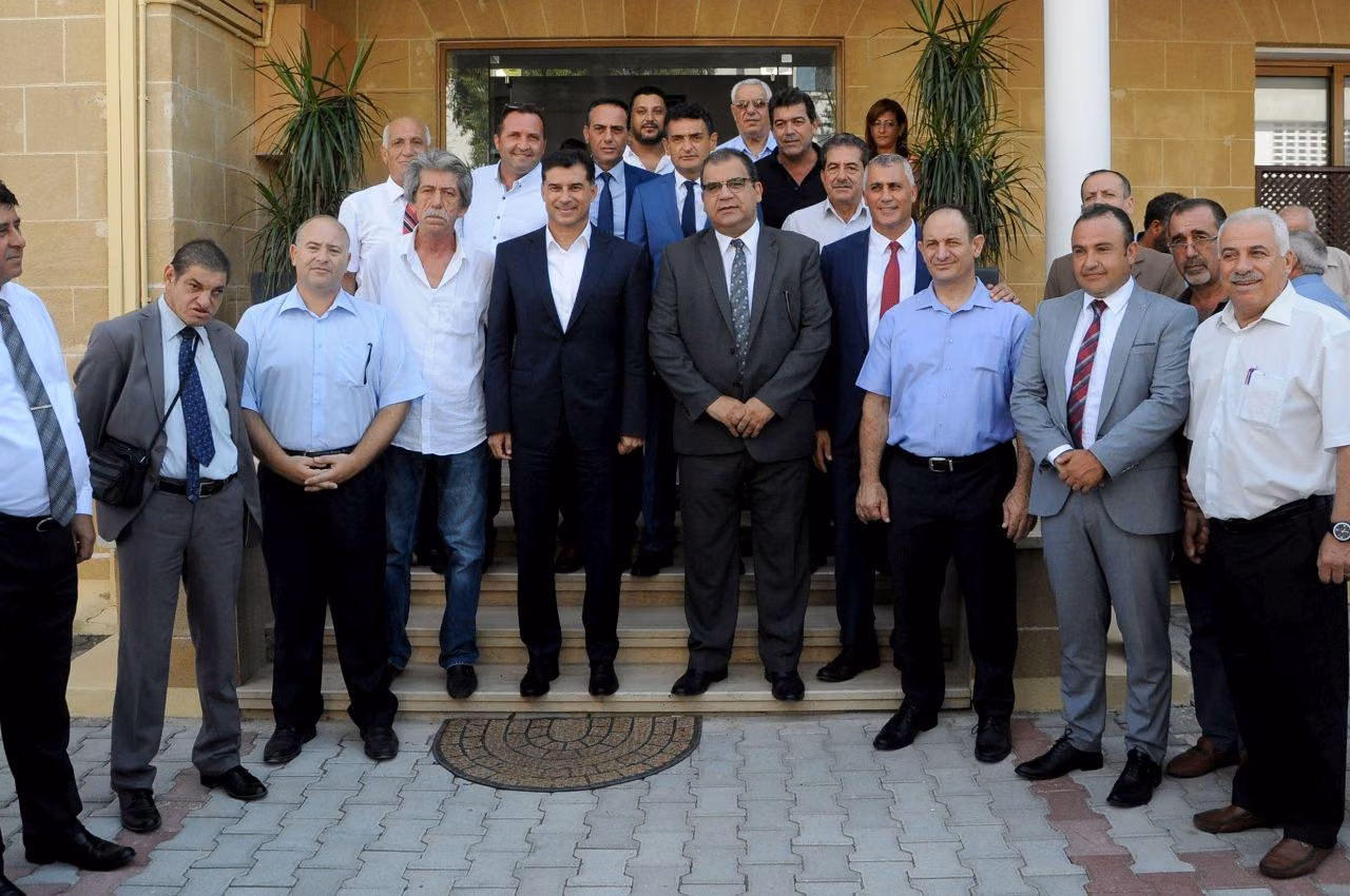 UBP'de Partililer ve Vatandaşlar Bayramlaştı
