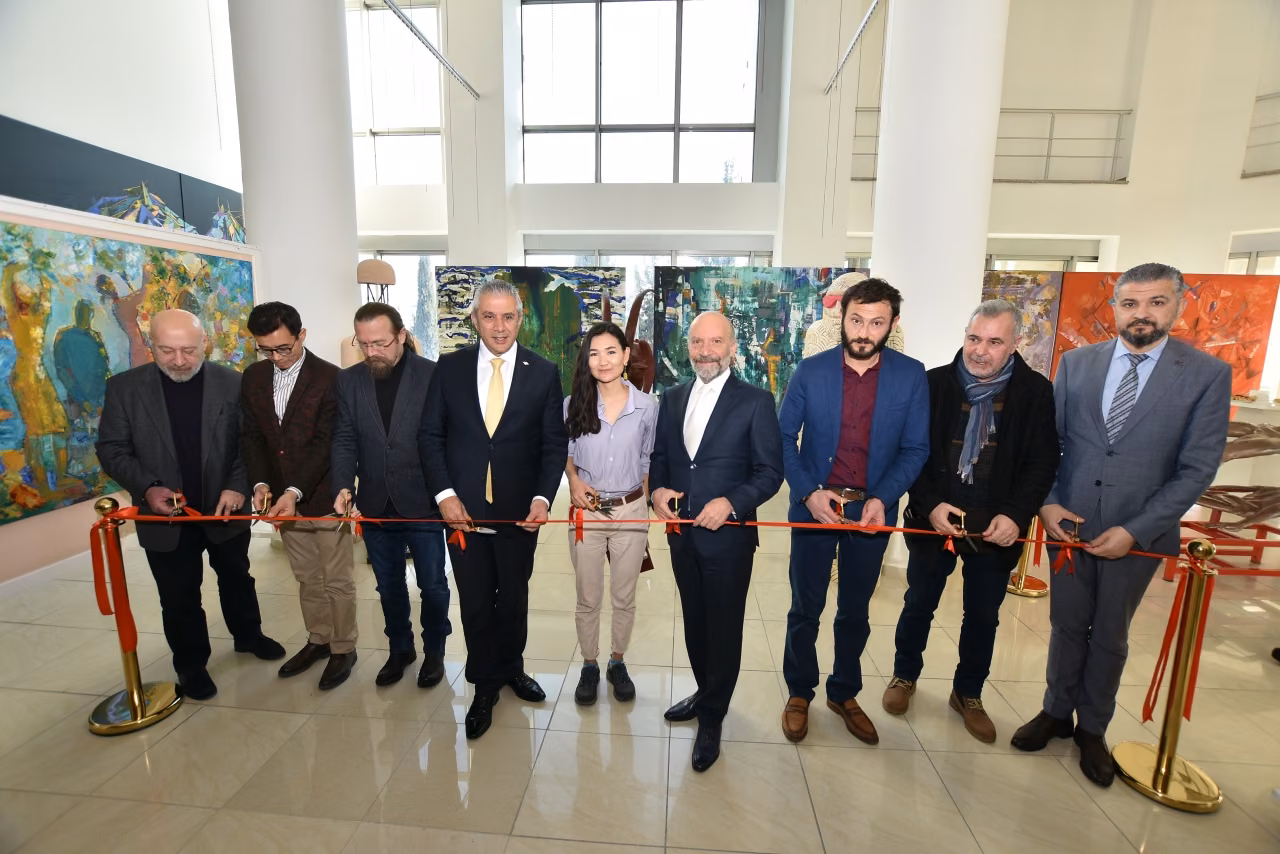 Kazakistanlı Resim Sanatçısı Gulnar Askarova ile Azerbaycanlı Resim Sanatçısı Rafael Aliyev’in İki Kişisel Resim Sergisi ve Kazakistanlı Heykel Sanatçıları Bagdat Sarsan ile Zhanna Nurgerbek’