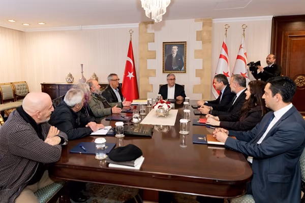 Cumhurbaşkanı Akıncı, Kültür Teknik Komitesi İle Toplantı Yaptı