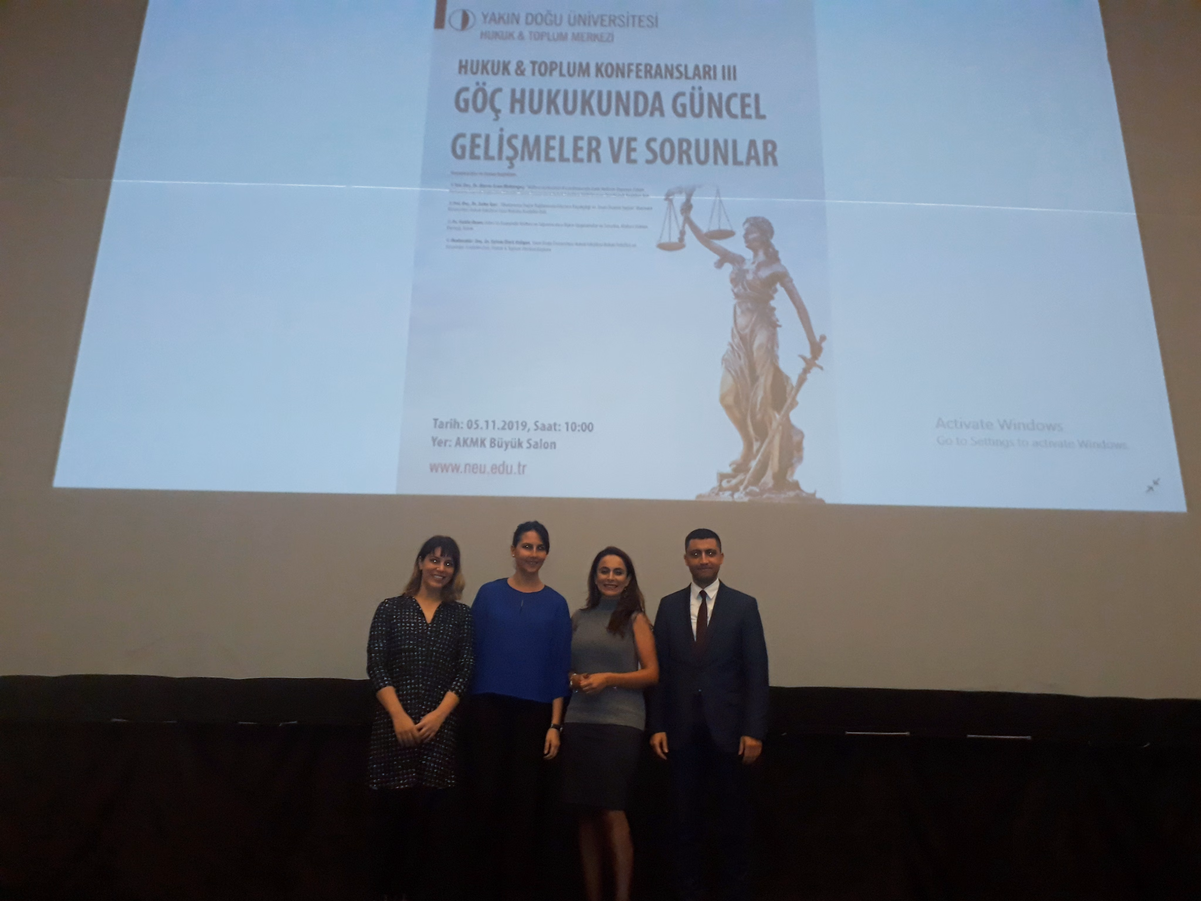 “Göç Hukukunda Güncel Gelişmeler ve Sorunlar” Konulu Konferans Yakın Doğu Üniversitesi Düzenledi…