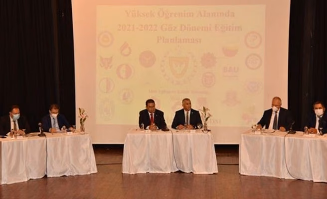 2021-2022 Yükseköğrenim Yılının Planlanmasına Yönelik Değerlendirme Toplantısı Düzenlendi