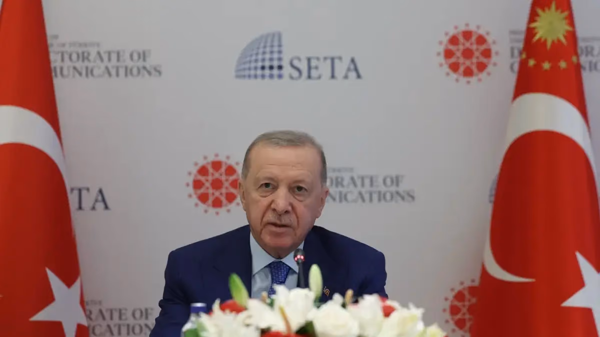 Cumhurbaşkanı Erdoğan ABDde Düşünce Kuruluşları ile Bir Araya Geldi