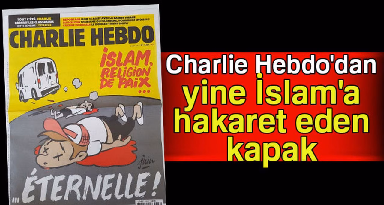 Charlie Hebdo'dan Yine İslam'a Hakaret İçerikli Yayın