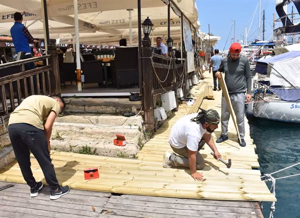 Girne Antik Liman’ın Acil Sorunları Giderildi
