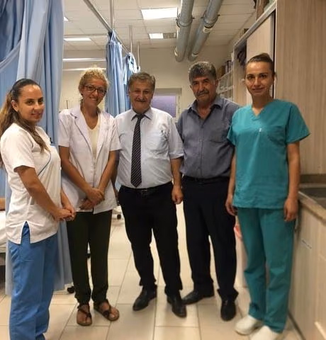 Sağlık Bakanı Ali Pilli Lefke'yi Ziyaret Etti