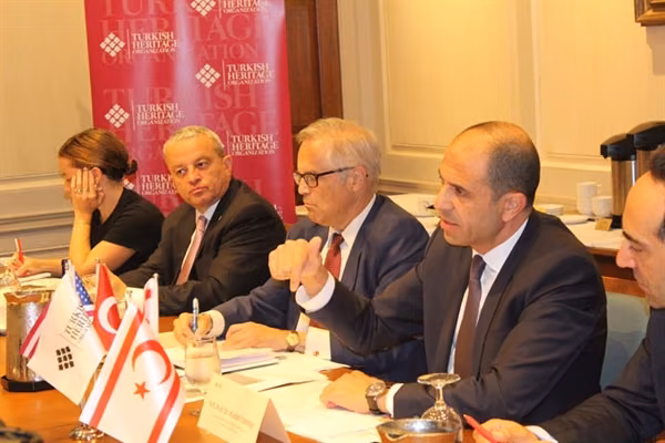 Özersay, Turkısh Heritage Organization’da Konuştu