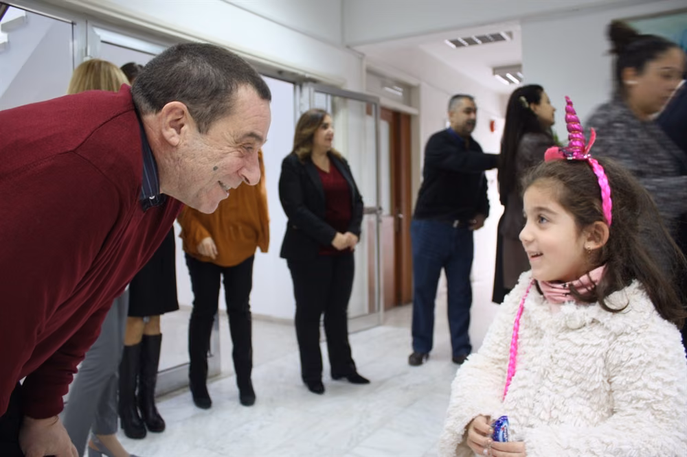 Maliye Bakanı Denktaş, Bakanlık Personelinin Yeni Yılını Kutladı