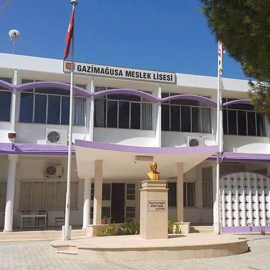 Gazimağusa Meslek Lisesi’nde Yangın
