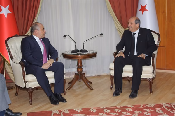 Başbakan Tatar Türkiye’nin Lefkoşa Büyükelçisi Başçeri'yi Kabul Etti