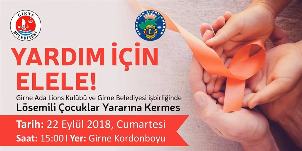Girne Ada Lions Kulübü ile Girne Belediyesi Çocuk Onkoloji Bölümüne Cihaz Alımı İçin Kermes Düzenleyecek