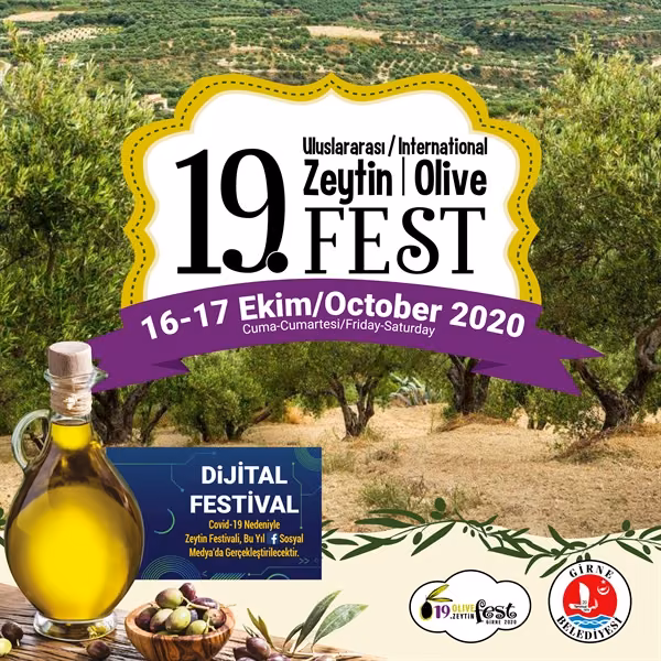 19. Uluslararasi Zeyti̇n Festi̇vali̇, Bu Yil Di̇ji̇tal Olarak Gerçekleşti̇ri̇li̇yor