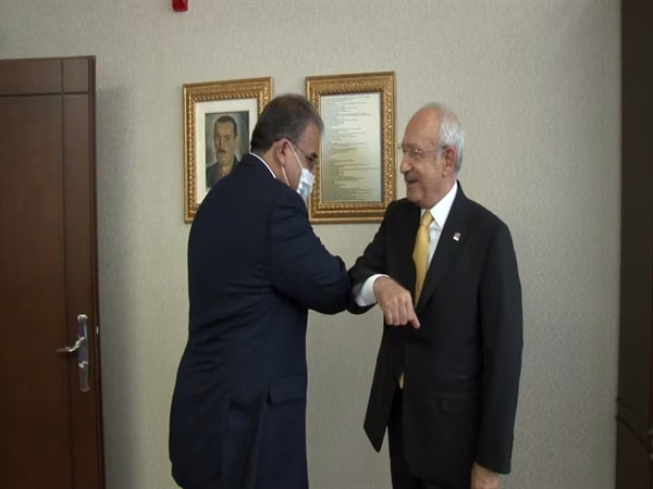 Çalışma ve Sosyal Güvenlik Bakanı Faiz Sucuoğlu Kılıçdaroğlu’yla Görüştü