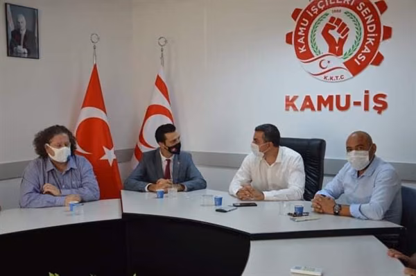 MDP KAMU-İŞ’İ Ziyaret Etti