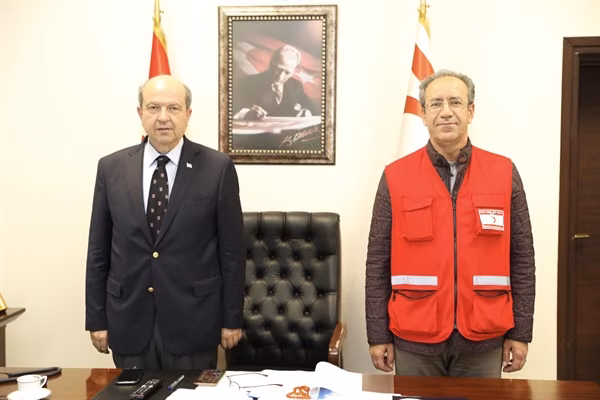 Başbakan Tatar, Kızılay Yardımları Konusunda Bilgi Aldı
