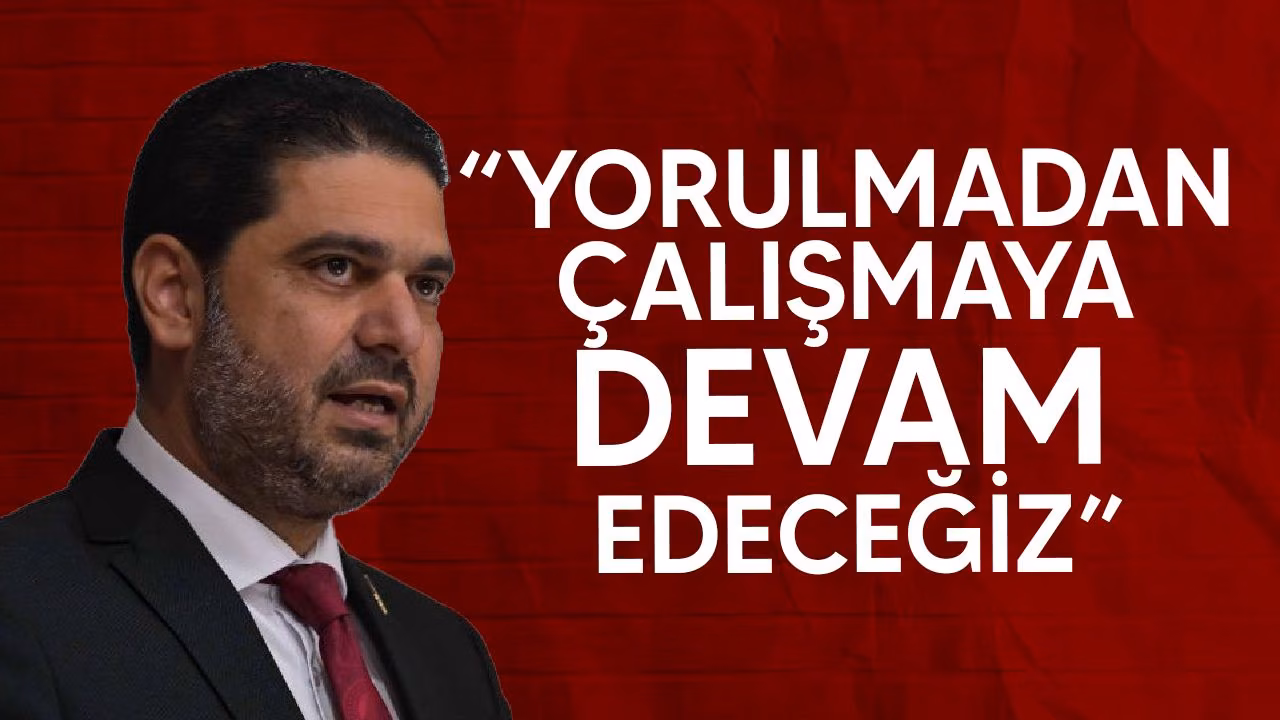 Ahmet Savaşan'dan yeni yıl mesajı...