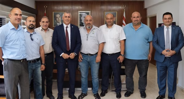 Maliye Bakanı Amcaoğlu, Güç-Sen Heyetiyle Görüştü