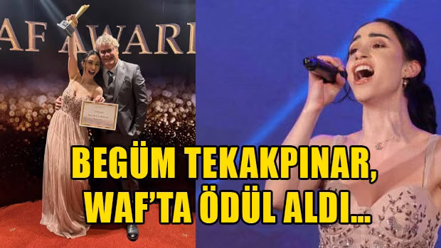 Begüm Tekakpınar yine gururlandırdı!