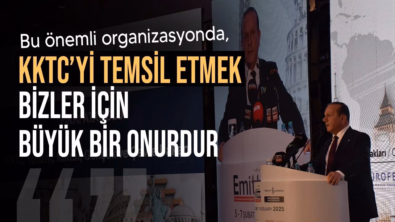 KKTC, ‘Ada Kıbrıs’ konsepti ile İstanbul EMİTT Turizm Fuarı’nda