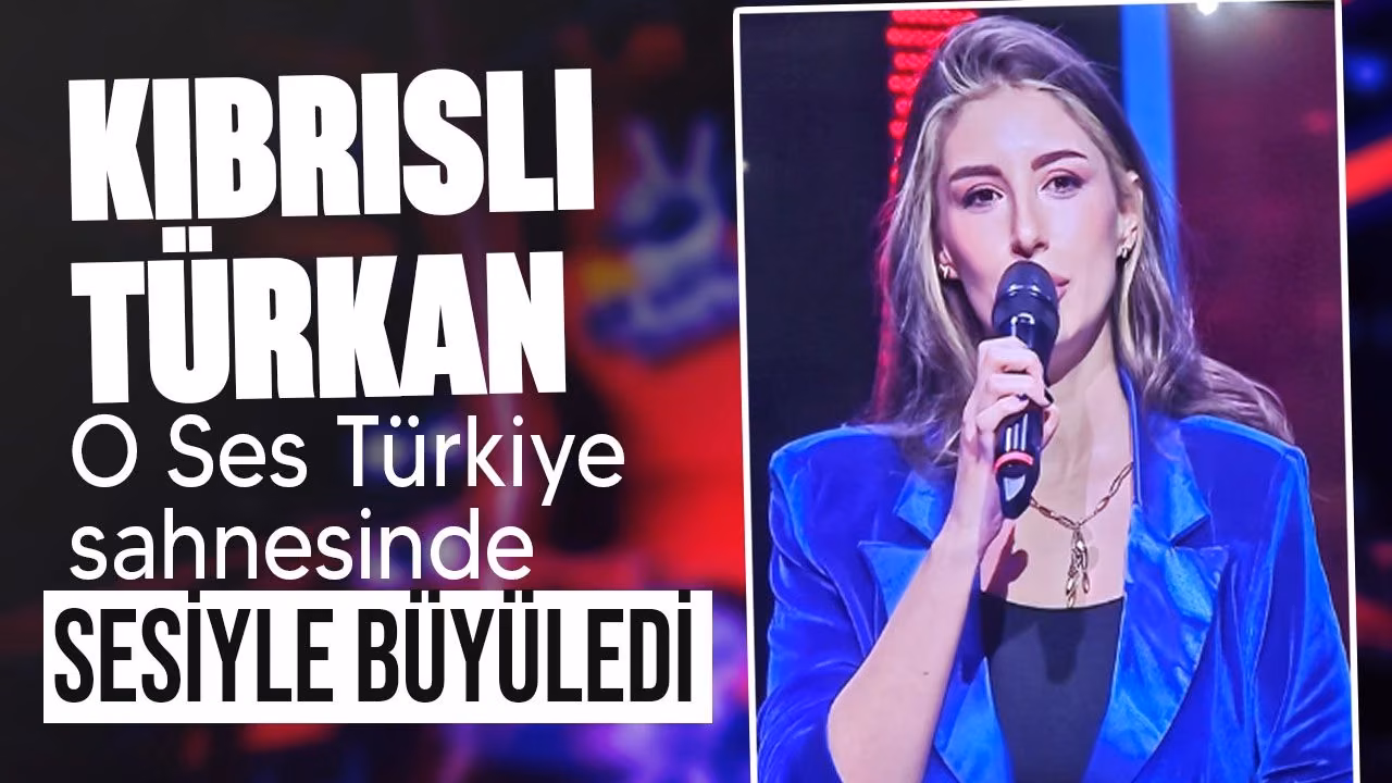 Kıbrıslı Türkan sesiyle büyüledi!