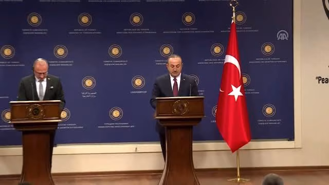 Çavuşoğlu-Radman Ortak Basın Toplantısı