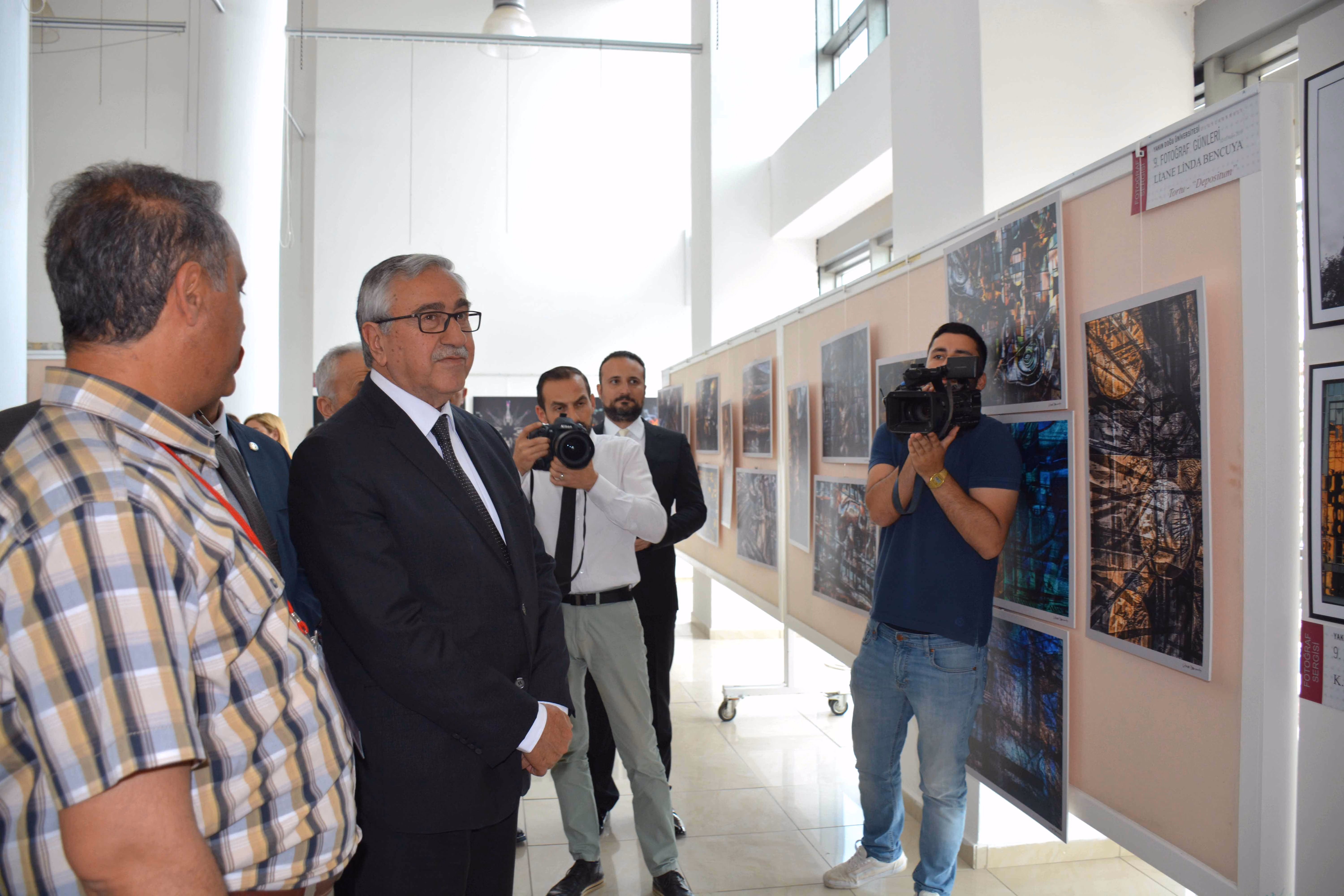 Cumhurbaşkanı Akıncı, YDÜ Uluslararası 9. Fotoğraf Günleri’nin Açılışını Yaptı