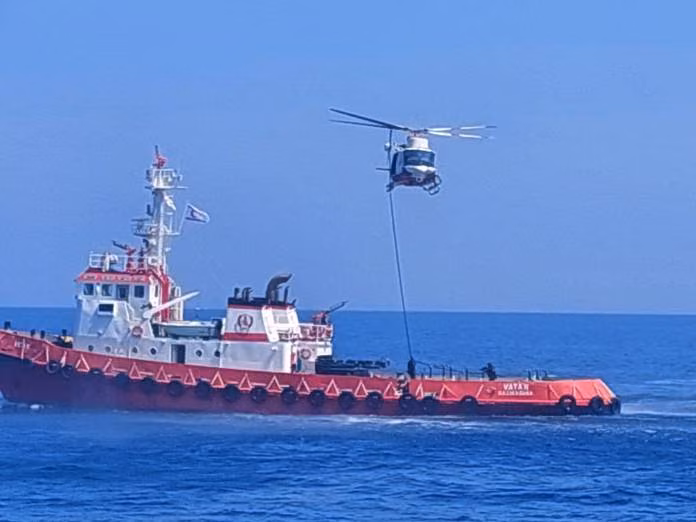 Tatbikatın deniz safhası başarıyla icra edildi