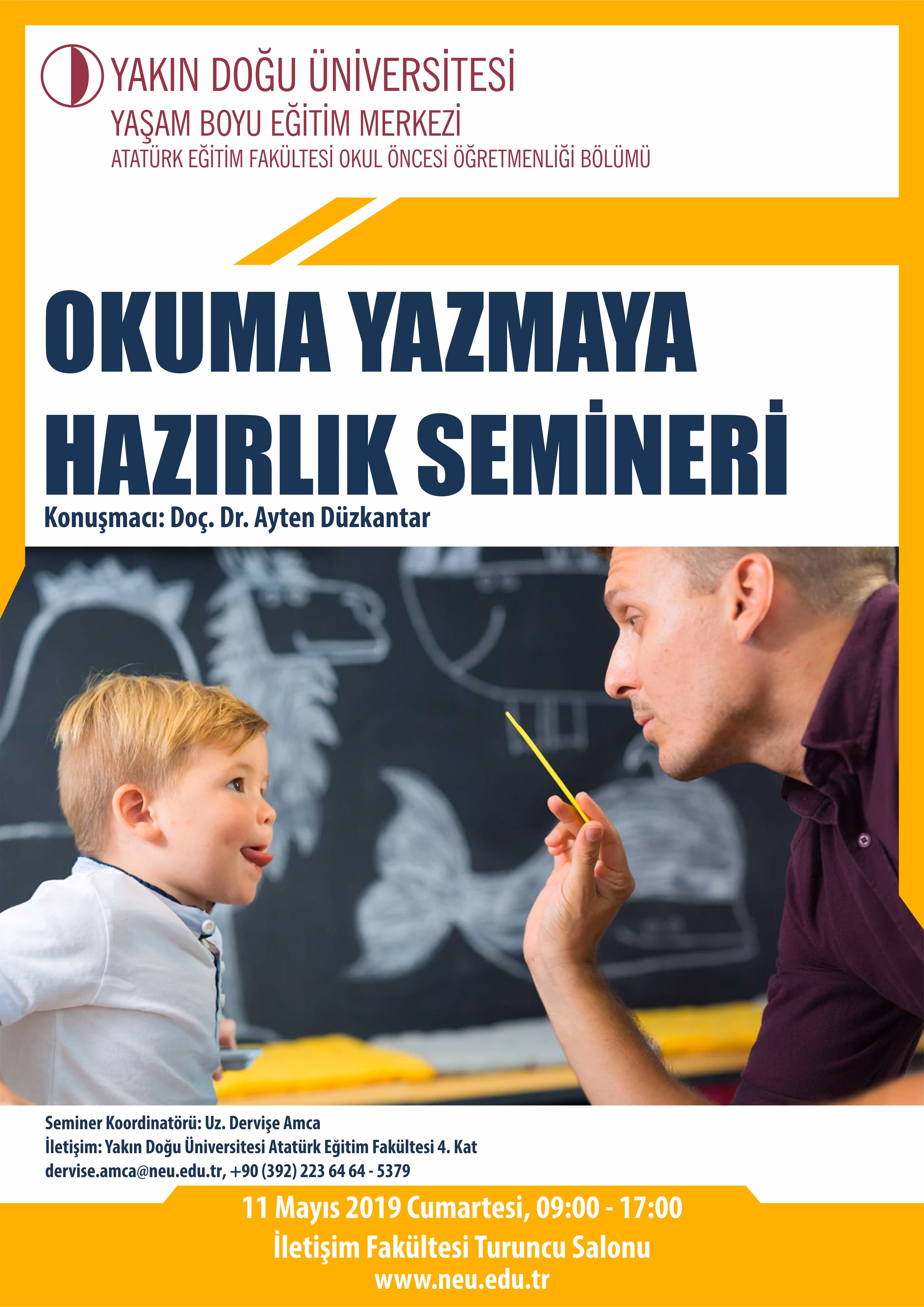 Yakın Doğu Üniversitesi’nde Okuma Yazmaya Hazırlık Semineri Gerçekleştiriliyor…