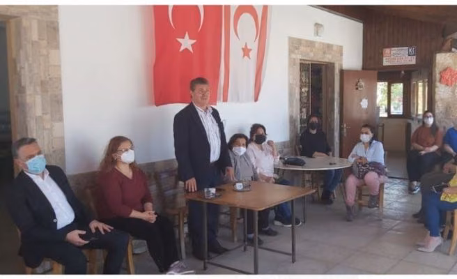Bakan Üstel, Ekibiyle Birlikte Girne Bölgesi'nde Sağlıkla İlgili Bilgilendirme Toplantıları Gerçekleştirdi