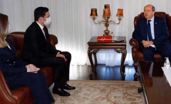 Ersin Tatar: Kıbrıs’ta İki Ayrı Halk Olduğu Dünyaya Anlatılmalı