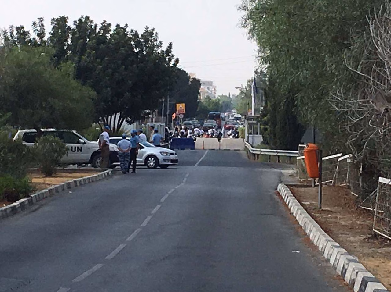 Rum Motorsikletliler Eylem Yaptı, Geçişler Durdu...