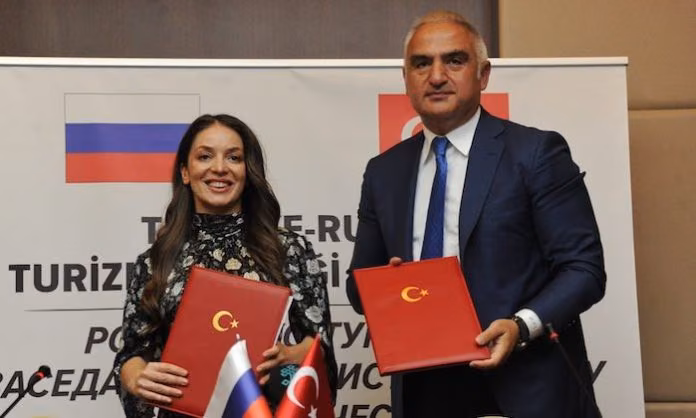 Rosturizm Başkanı Zarina Doguzova, Bakan Ersoy İle Görüştü